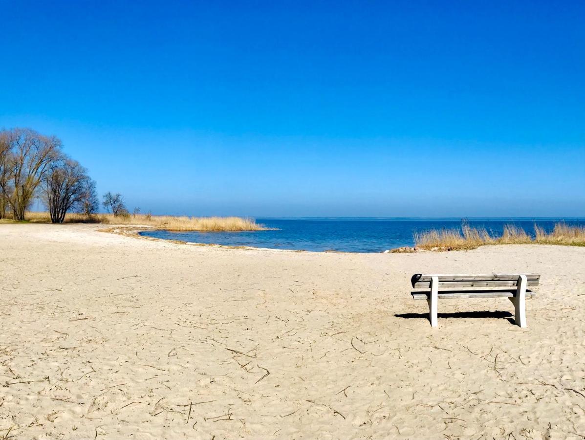 Sonniges Ferienhaus Fischer-Huus Vor Usedom & Direkt Am Haff Und Wasserzugang Mönkebude Exteriör bild